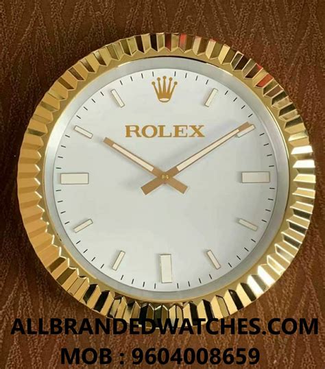 rolex wanduhr original|rolex wall clock real.